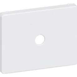 LK Opus 66 afdækning for lampeudtag, hvid