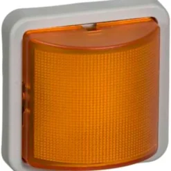 LK Opus 74 industri signallampe LED 230V, konstant/blink, gul