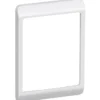 LK Opus 66 ramme, kombi, 1,5 modul, lodret, hvid