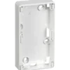 LK Opus 66 underlag 23 mm 2 modul, hvid