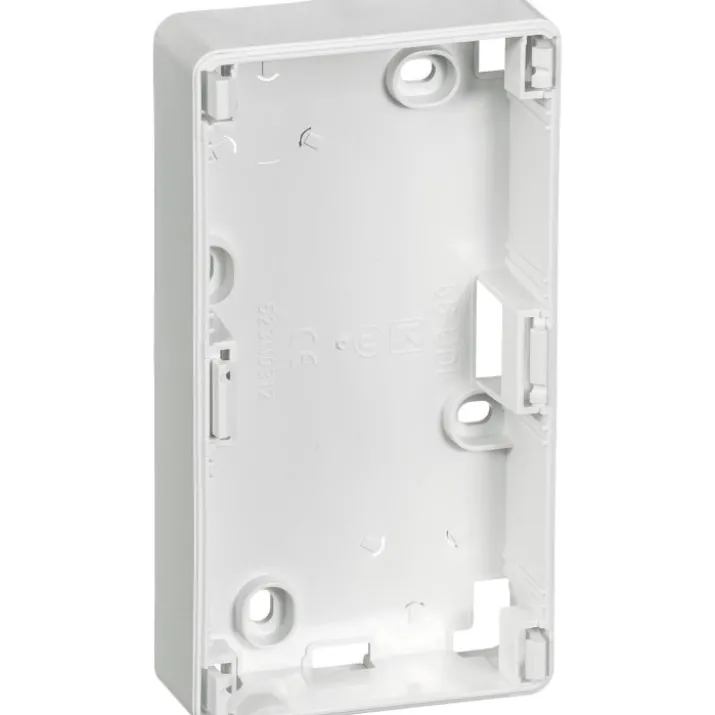 LK Opus 66 underlag 23 mm 2 modul, hvid