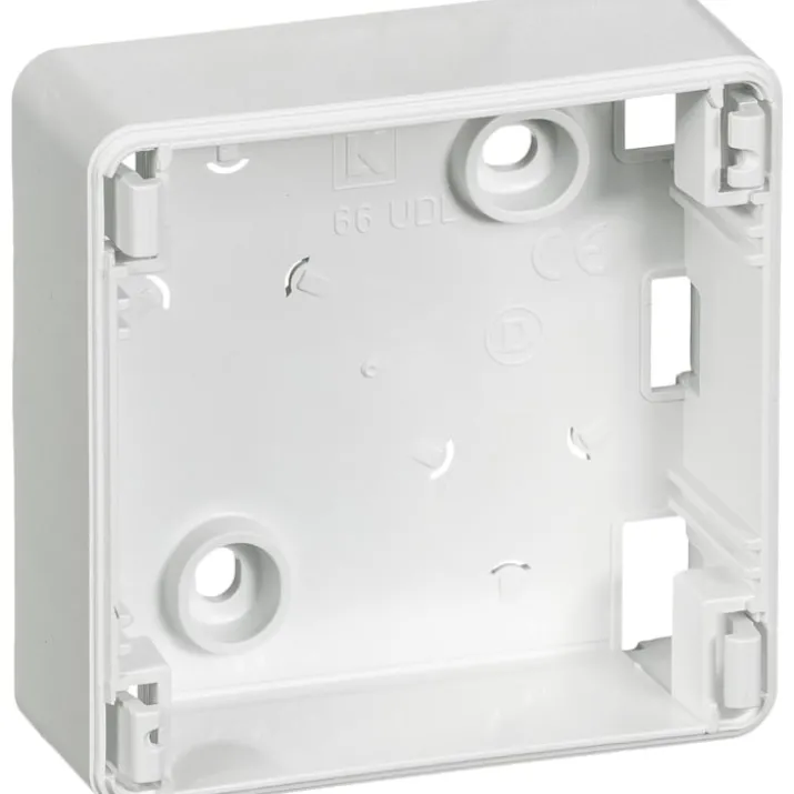 LK Opus 66 underlag 1 modul 23 mm, hvid