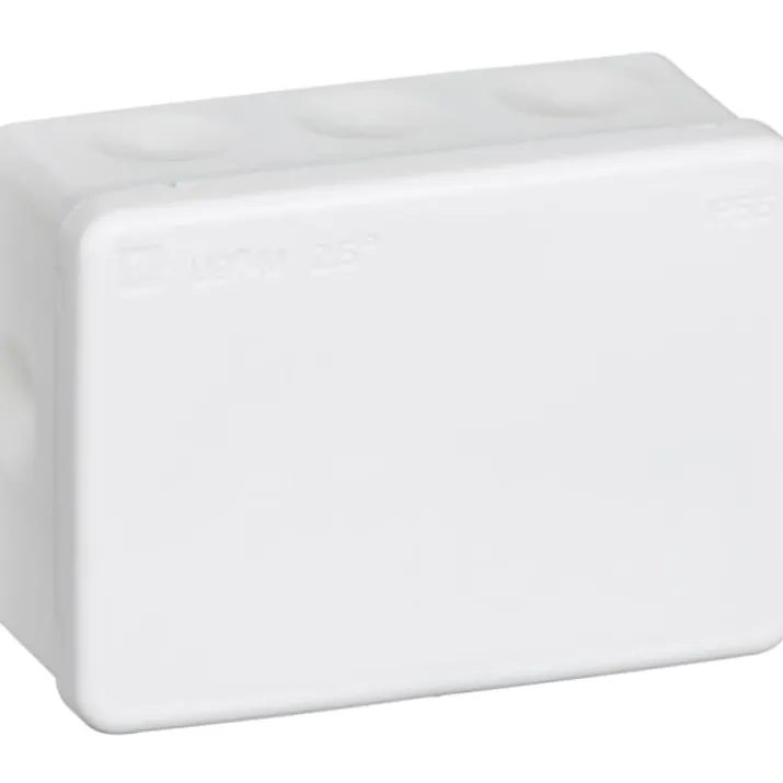 LK U9 membrandåse, 101x73x46 mm, hvid