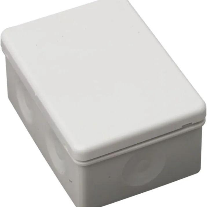 LK U9 membrandåse, 101x73x46 mm, lysegrå