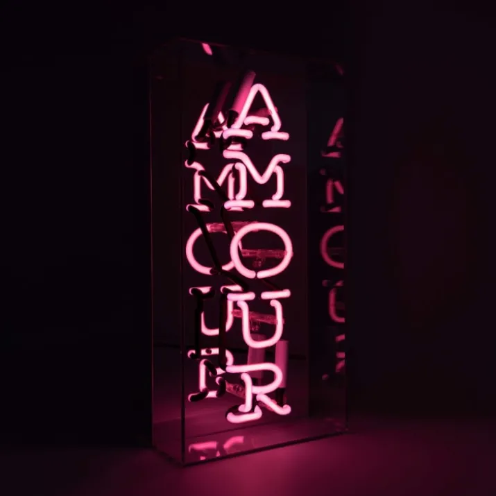 Locomocean Amour neonskilt, klar