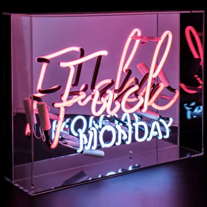 Locomocean Fuck Monday neonskilt