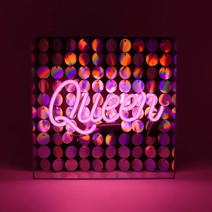 Locomocean Queen neonskilt