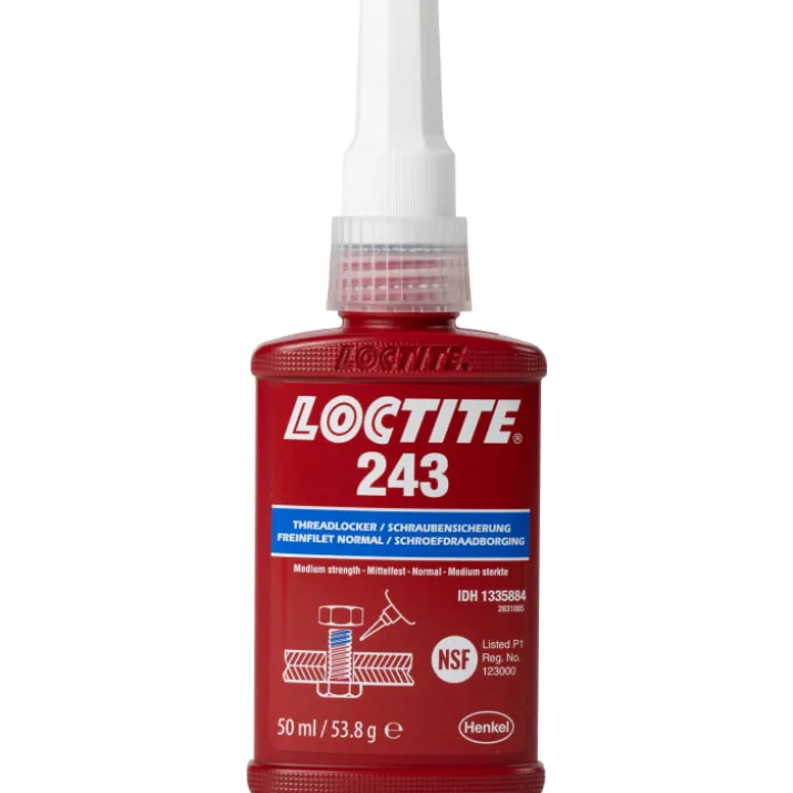 Loctite 243 gevindsikring, medium styrke, 50 ml