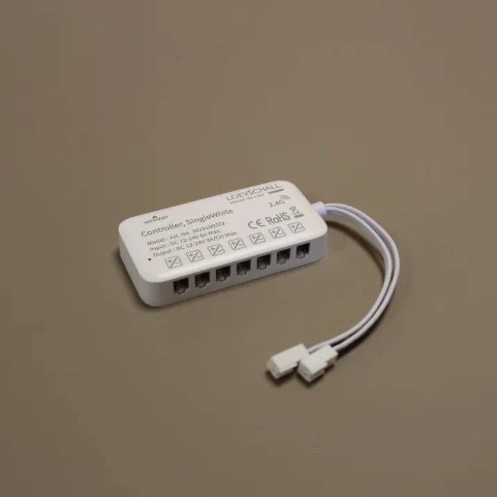 Loevschall Cue controller, SingleWhite, hvid