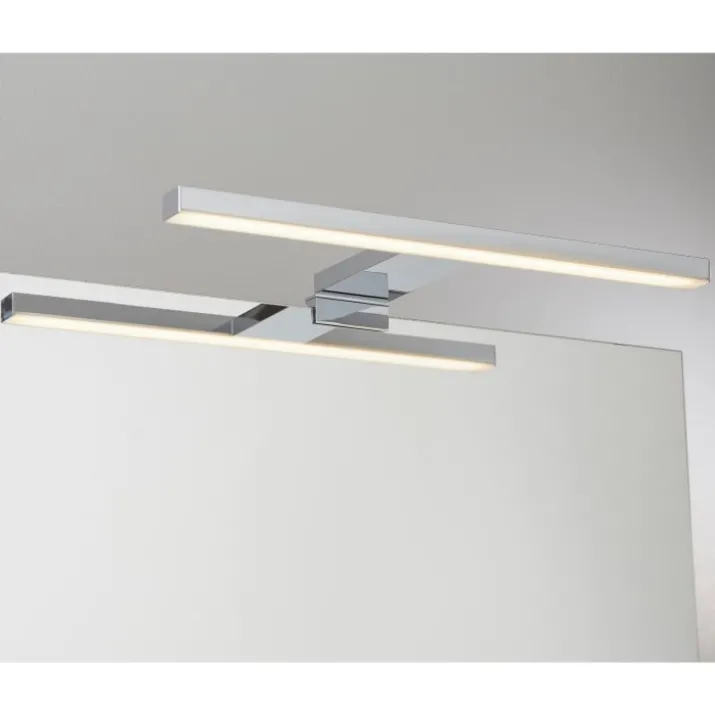 Loevschall NextGen spejllampe, krom, 30 cm