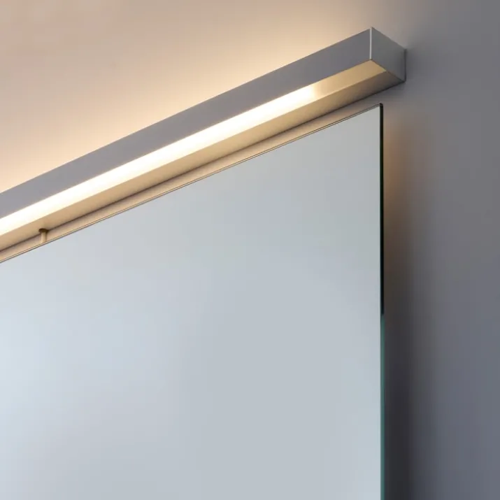 Loevschall Square spejllampe, 90 cm