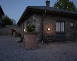Louis Poulsen skotlampe, 3000K, uafskærmet, opal grå