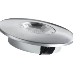 Lumenlight Maestro møbelspot, 1,5W, børstet stål