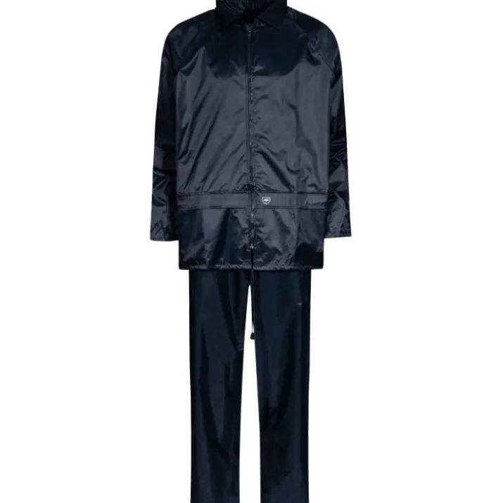 Lyngsøe Nylon regnsæt, marineblå, str. 2XL