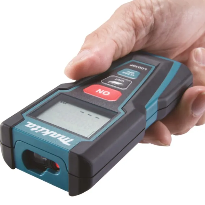 Makita Laser afstandsmåler m. længde og arealberegner