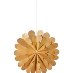 Markslöjd Maravilla julestjerne med lys, 60 cm, guld