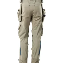 Mascot Advanced håndværkerbukser med stretch, khaki, str. 82C62