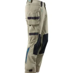Mascot Advanced håndværkerbukser med stretch, khaki, str. 82C62