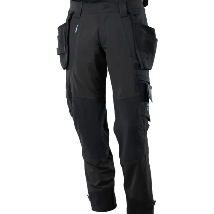 Mascot Advanced håndværkerbukser med stretch, sort, str. 76C54