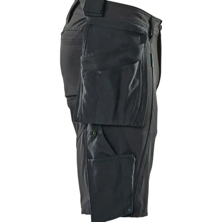 Mascot Advanced håndværkershorts med stretch, marineblå, str. C42