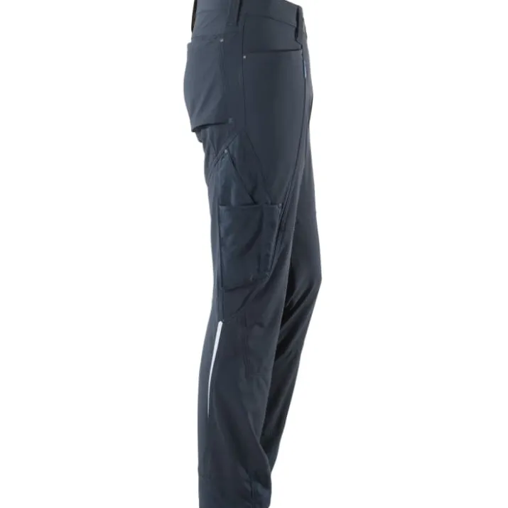 Mascot Advanced servicebukser med stretch, marineblå, str. 76C46