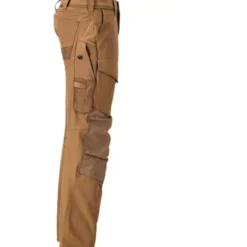 Mascot Customized arbejdsbukser med stretch, khaki, str. 76C44