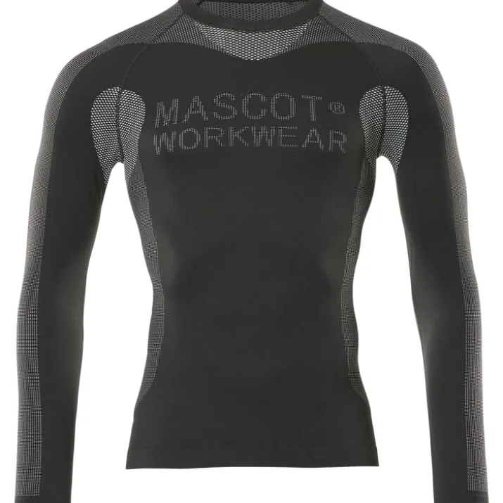 Mascot Lahti langærmet undertrøje, sort, str. 4XL/5XL