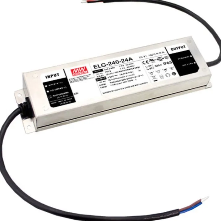 MeanWell udendørs LED driver 24V IP67 240W