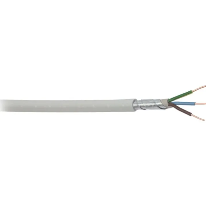 100 meter Armeret installationskabel 3G1,5mm²