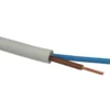 100 meter Downlight kabel 2x1,5mm², hvid