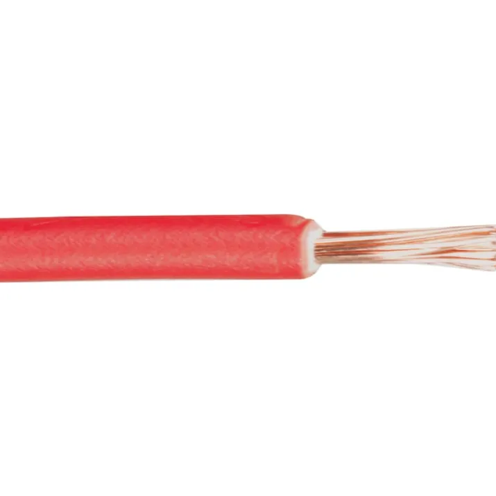 100 meter Nexans PVT installationskabel 1x2,5 mm², 90°C, rød