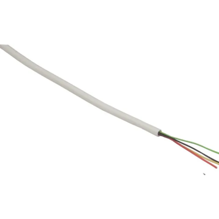100 meter Nexans telefonledning PTK, 4x0,6 mm²