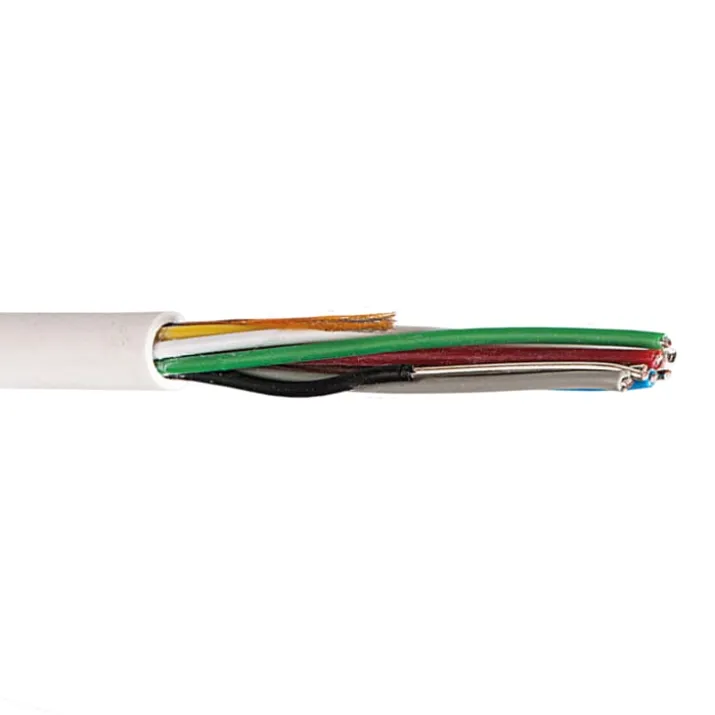 100 meter Nexans telefonledning PTK, 8x0,6 mm²