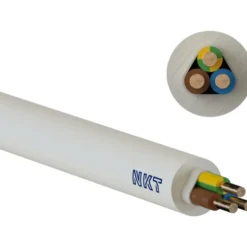 100 meter NKT Noiklx installationskabel, 3G1,5 mm², 100 meter