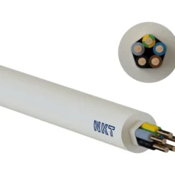 100 meter NKT Noiklx installationskabel, 5G1,5 mm², 100 meter