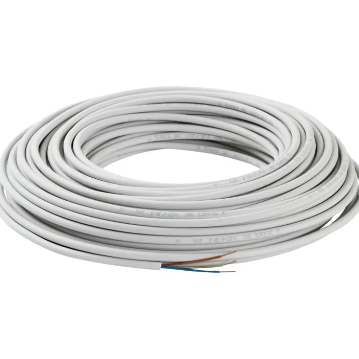 100 meter Prysmian Afumex installationskabel, 3G1,5 mm², 100 meter