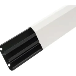 2 meter Rehau fodpanel, SL 20/70 mm, hvid