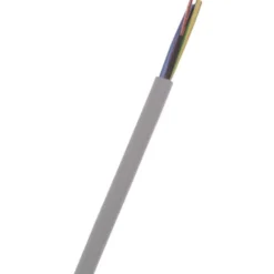 50 meter Rund plastledning PKAJ, 3G1,5 mm², hvid