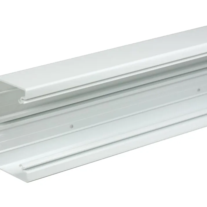 2 meter Tehalit BR installationskanal 70/130, perlehvid