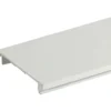 2 meter Tehalit BR kanallåg til installationskanal, 70/130 mm, perlehvid