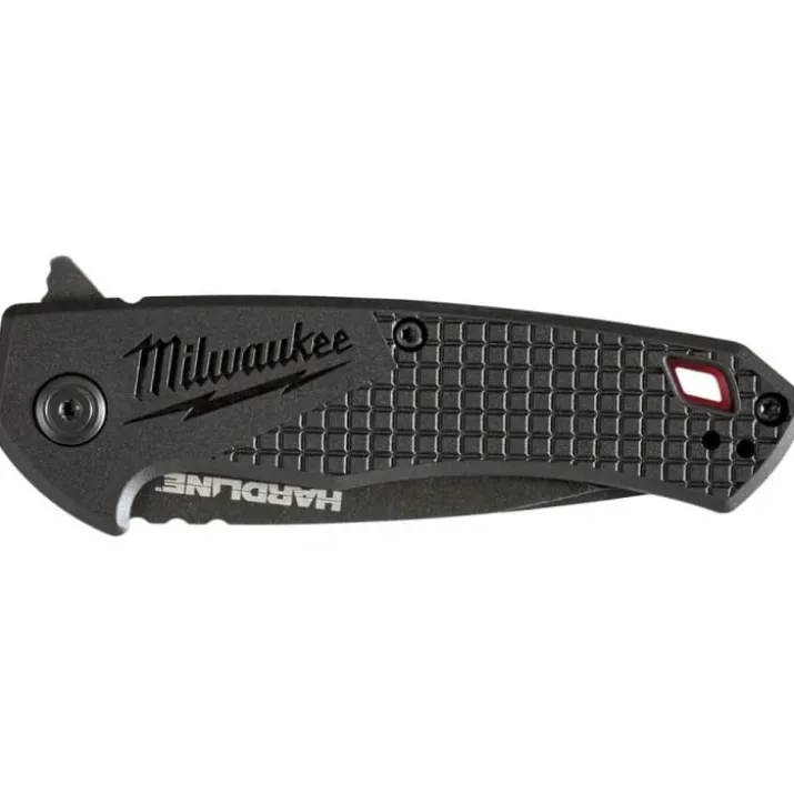Milwaukee Hardline foldekniv, glat klinge