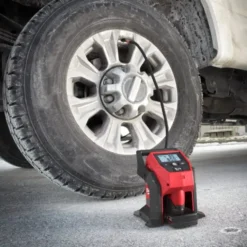 Milwaukee M12 BI-0 kompakt luftpumpe, u. batteri
