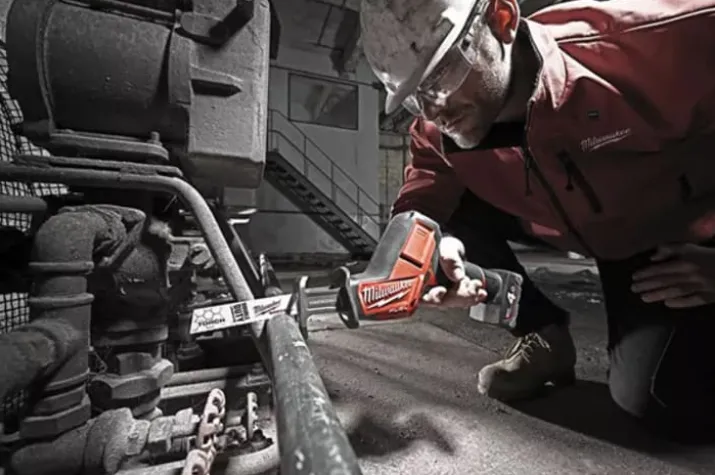 Milwaukee M12 Fuel CHZ-0 bajonetsav, u. batteri