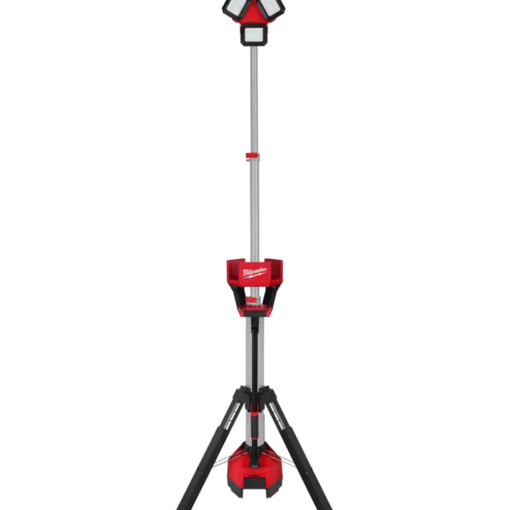 Milwaukee M18 HOSALC-0 LED arbejdslampe på stativ, 6000 lumen, u. batteri