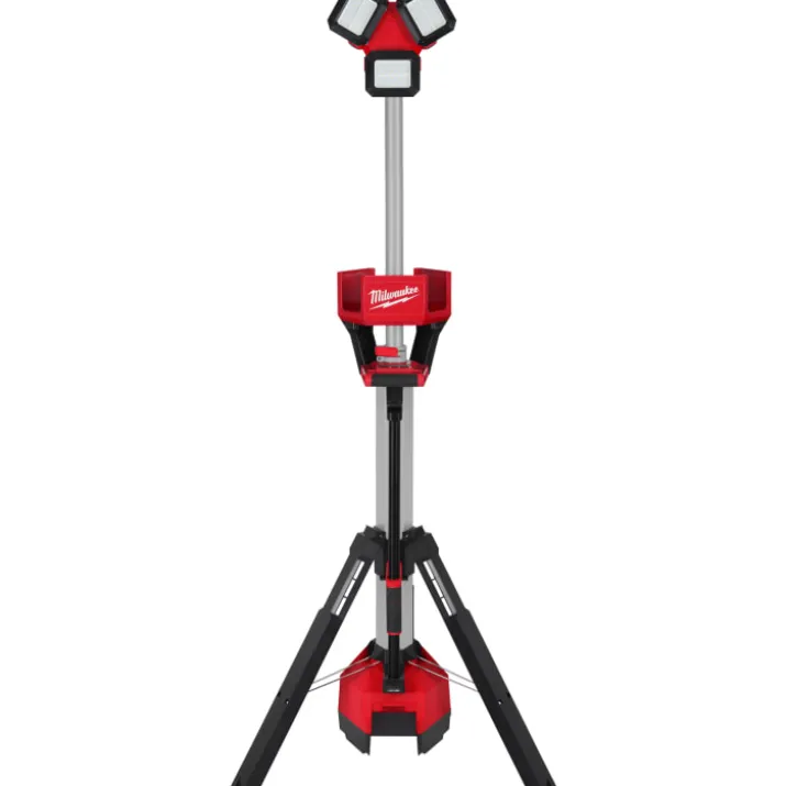 Milwaukee M18 HOSALC-0 LED arbejdslampe på stativ, 6000 lumen, u. batteri