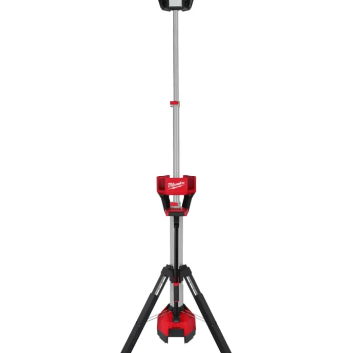 Milwaukee M18 HOSALC-0 LED arbejdslampe på stativ, 6000 lumen, u. batteri