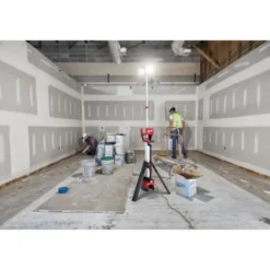 Milwaukee M18 HOSALC-0 LED arbejdslampe på stativ, 6000 lumen, u. batteri