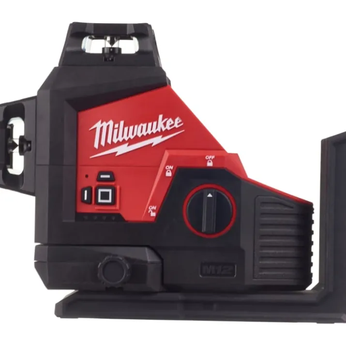 Milwaukee M12 3PL-0C krydslaser, u. batteri