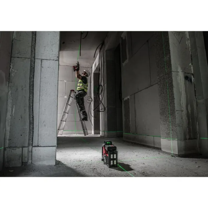 Milwaukee M12 3PL-0C krydslaser, u. batteri