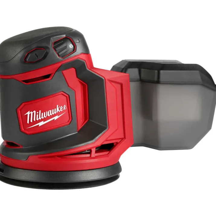 Milwaukee M18 Redlink BOS125-0 excentersliber, u. batteri